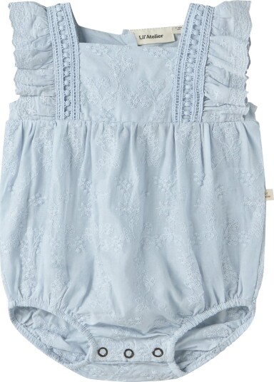 Lil"Atelier Nbfjiva Sl Loose Body Lil Blue 62