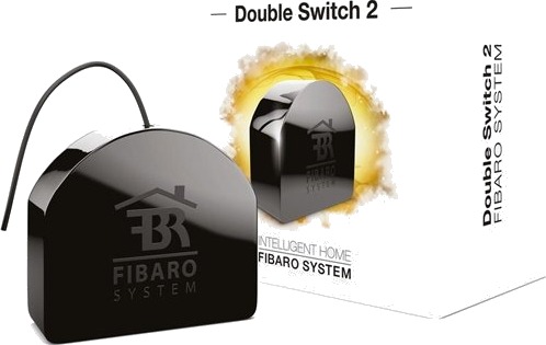 Fibaro relé 2 x 6,5A - 1230W Z-Wave - 4512445