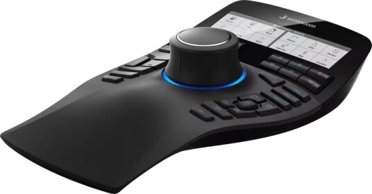 3Dconnexion SpaceMouse Enterprise Trackball mus med 31 Knapper - Kablet - USB - Sort