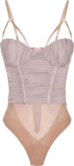 Elisabetta Franchi Dame Topper Beige M,