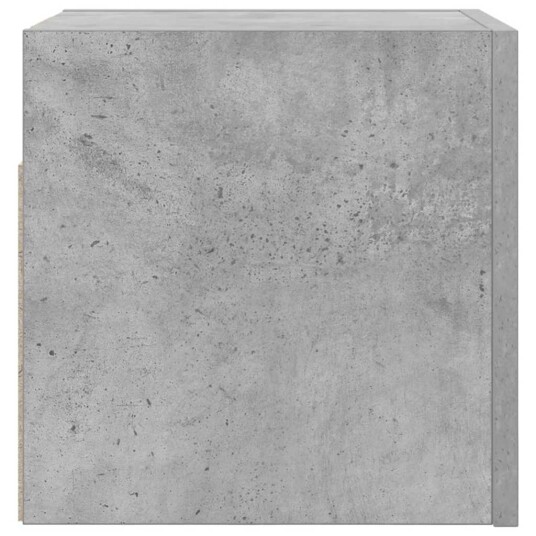 Vegghengte TV benker 4 stk betonggrå 30,5x30x30 cm