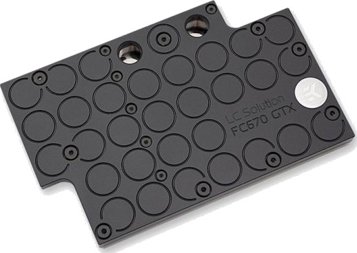 EK Water Blocks 3831109856512 Vannblokk Kopper Nickel Sort
