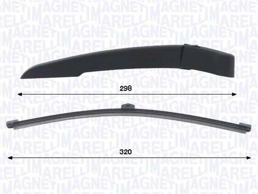 Viskerarmsett vindusspyling MAGNETI MARELLI 000723180449