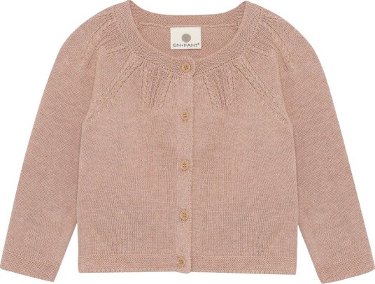 En Fant Cardigan Knit   Pink   62