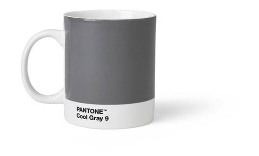 Copenhagen Design  PANTONE kopp med hank 37,5 cl kald grå