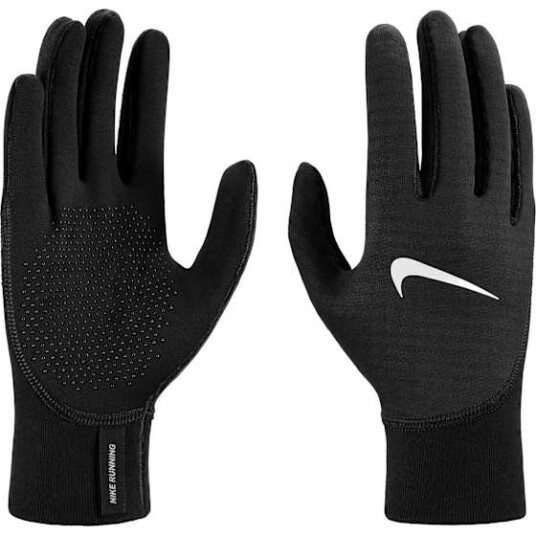 Nike Therma FIT Pacer Sphere Midweight Running Gloves Herre Black/Black/Silver L Nike Therma FIT Pacer Sphere Midweight Running Gloves Herre Black/Black/Silver L