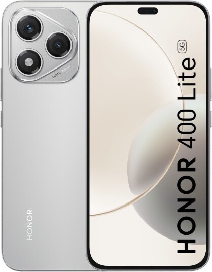 Honor 400 Lite 8GB RAM 256GB 5G Mobiltelefon med OLED-display i Velvet Grey