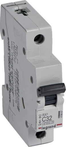 Legrand 12 stk RX³ MCB automatsikring C32 1P 1M 4,5kA