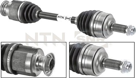 SNR DK74.005 Drivaksel