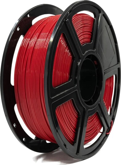 Flashforge PLA-A Filament Transparent Rød 1 kg