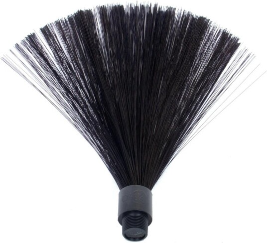 Fiberbørste Sort - Light Painting Brushes 9in Black Fiber Optic