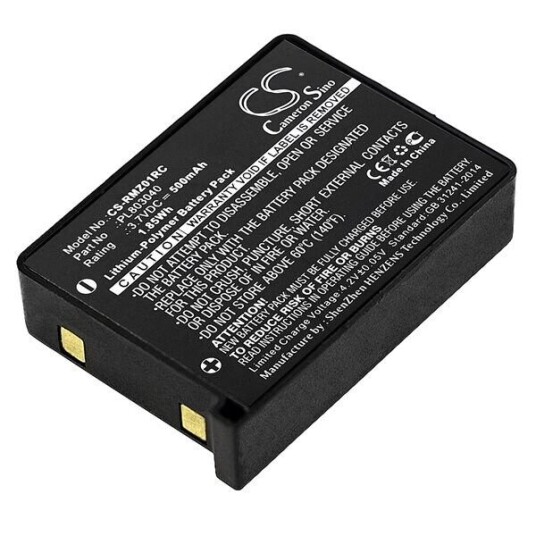Razer RZ84-01330100 batteri (500 mAh 3.7 V, Sort)