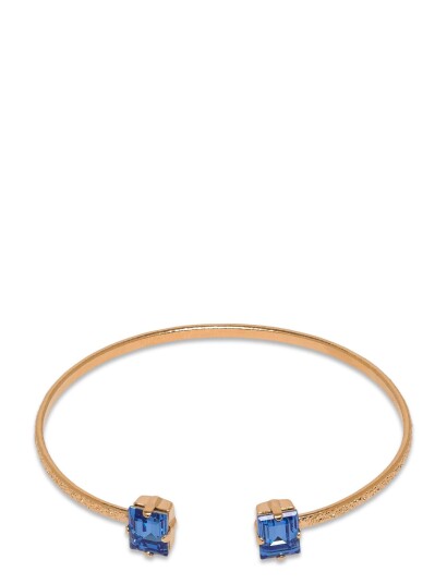 Caroline Svedbom Diora Stud Braceletgold Blue 15 cm Caroline Svedbom Diora Stud Braceletgold Blue 15 cm