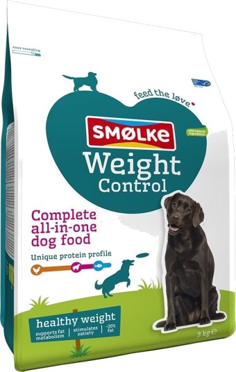 Smolke Tørrfôr Smølke Weight Control For Hunder 3 kg