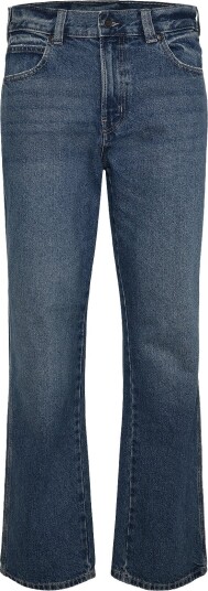 Dickies 954 Relaxed Straight Work Jeans - MID BLUE FADE WASH - 30 x 30