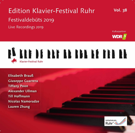 Elisabeth Brauss Giuseppe Guarrera Tiffany Poon Alexander Ullman Till Hoffmann Nicolas Namoradze Lauren Zhang Festivaldebüts 2019 CD