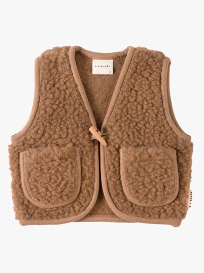 Binibamba Merino Snuggle Vest Bruno 2 4 år