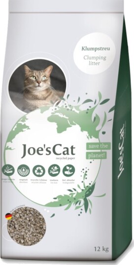 Joe'S Cat Klumpende Kattesand Resirkulert Papir 32 L (12 kg)
