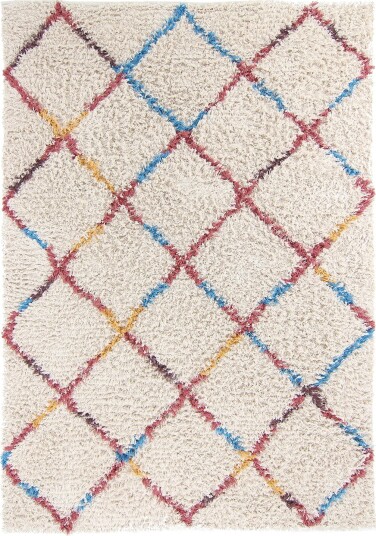 Ryetepper Maeron Natural Cotton Shaggy multi Størrelse: 200 x 290 cm