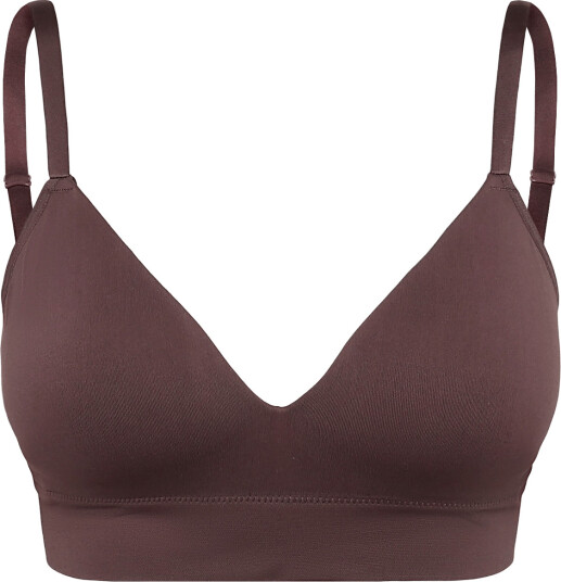 Organic Basics Smooth Padded Bra Brown M Organic Basics Smooth Padded Bra Brown M