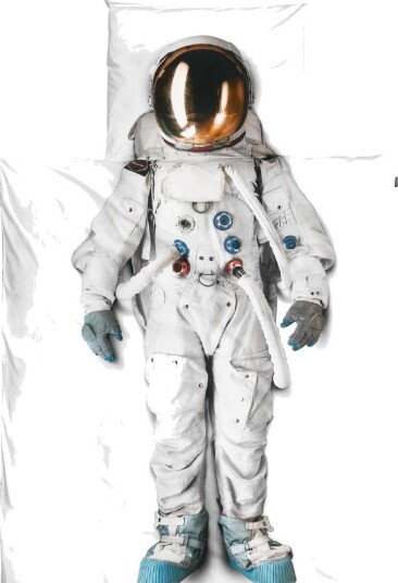 Snurk Sengetøy Junior Astronaut Snurk Junior Sengetøy Junior Hvit