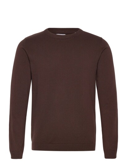 Enkel Studio O Neck Knit Burgundy S