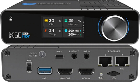 Kiloview N60 (4K Hdmi/Usb To Ndi Bi-Directional Converter) Kiloview N60 (4K Hdmi/Usb To Ndi Bi-Directional Converter)