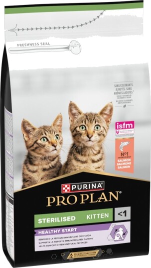Pro Plan Tørrfôr Purina Sterilised Kitten Healthy Start Laks 1.5 kg