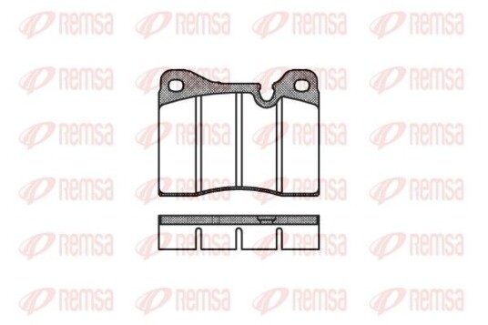 Bremseklosser REMSA 0011.20 Bremseklosser REMSA 0011.20