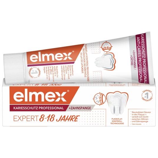 Elmex Tannkrem Kariesbeskyttelse Passer til tannregulering