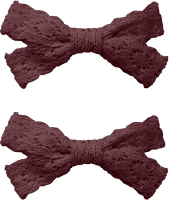 Lil"Atelier Catawba Grape Nmfacc Lola 2 Pakke Hair Clips Lil