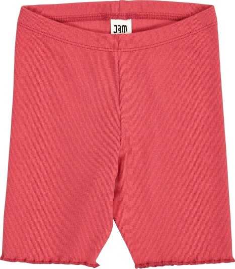 Jam Generation Sykkelhorts - Rib - Berry - Jam Generation - 10 år (140) - Shorts - Rød