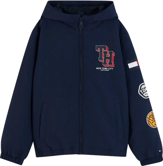 Tommy Hilfiger Ww Windbreaker - DARK BLUE - 128
