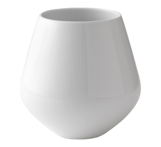 Royal Copenhagen White Fluted vase 15 cm Royal Copenhagen White Fluted vase 15 cm