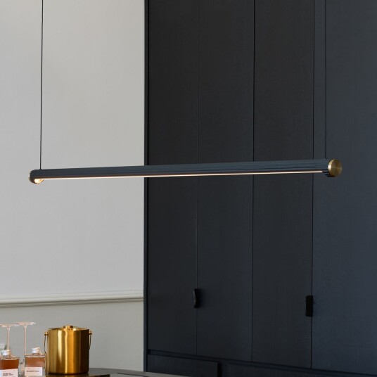 Velvet S1400 Switch LED hengelampe svart – LIGHT POINT Velvet S1400 Switch Tune   Stue   Moderne   Aluminium   Med en lyskilde
