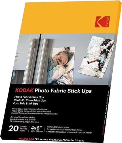 KODAK 10x15cm Adhesive Photo Paper 20 Sheets