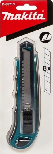 Makita Brytebladkniv Med 7 Ekstra Knivblader D 65713