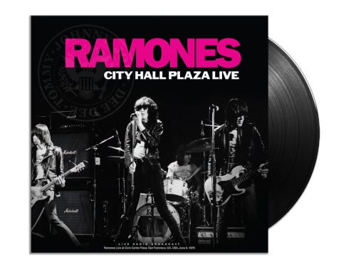 Ramones City Hall Plaza Live Live Radio Broadcast LP/Vinyl Ramones City Hall Plaza Live Live Radio Broadcast LP/Vinyl