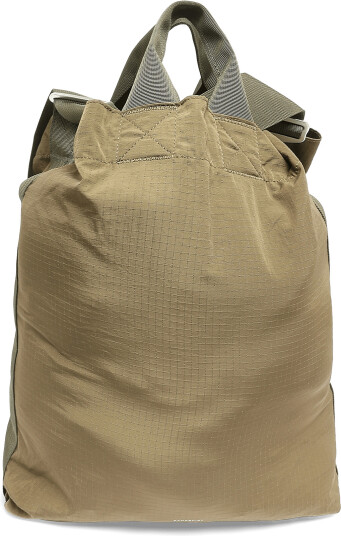 SANDQVIST Grid Shopper Bag Khaki green ONE SIZE