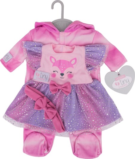 Tiny Treasures Fawn Twin Pack Dukkeantrekk Tiny Treasures Fawn Twin Pack Dukkeantrekk