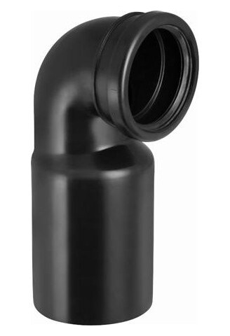 Geberit 90° Klosettbend 110mm for Loddrett Montasje