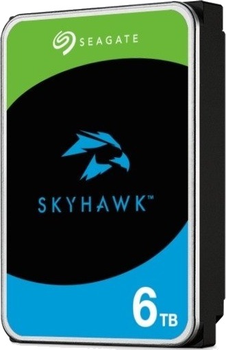 Seagate SkyHawk 6TB Intern Harddisk 3.5" SATA 6Gb/s med 256MB Buffer