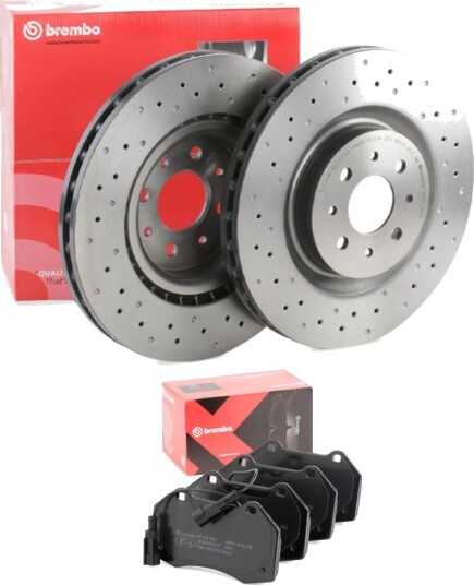 Bremseskiver og klosser BREMBO BRB3405N0513