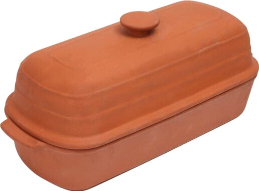 Dexam Terracotta brødform med lokk 31x14 cm Dexam Terracotta brødform med lokk 31x14 cm