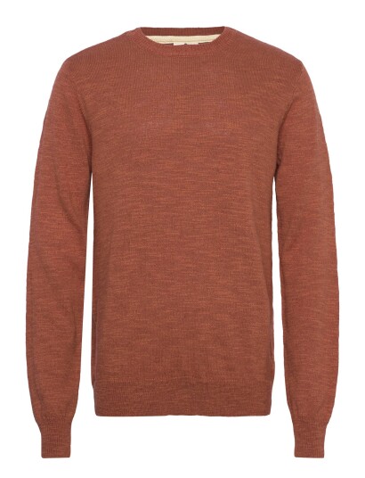Anerkjendt Aksune Cot/Linen Knit   Brown   L