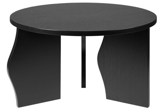 Broste Copenhagen Brook bord Ø60 cm Black
