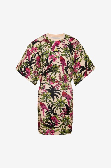 Adidas Sport Performance T skjortekjole Farm Dress Beige