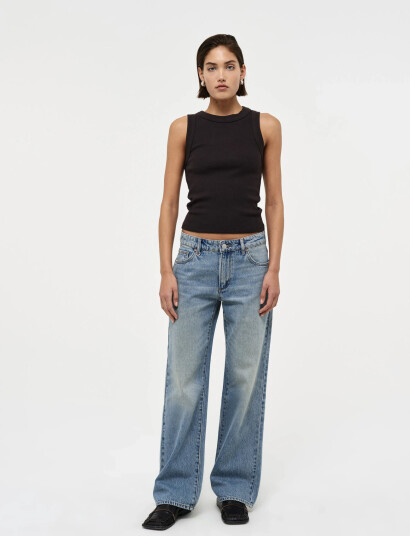 NEUW Daria Boyfriend Vision Mid Vintage Indigo - Blue - 30 x 30