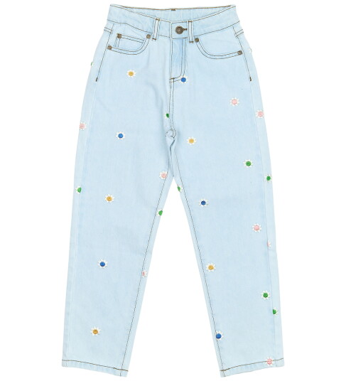 The New Tnporscha Mom Fit Jeans Blue 134/140