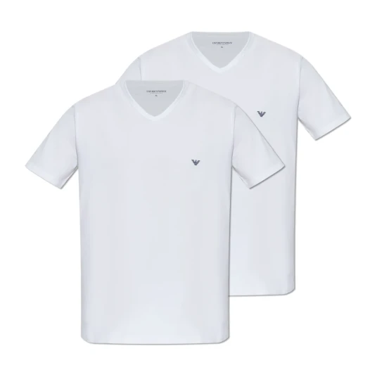 Emporio Armani 2 Pack Top - White - M